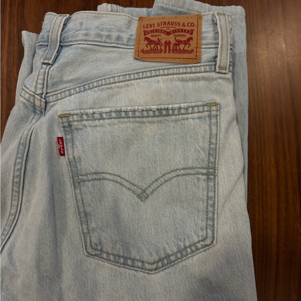 Levi's Blue Flare & Wide Leg Jeans